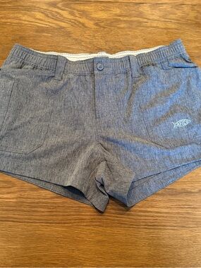 AFTCO Women's Gray Fishing Shorts Size 2